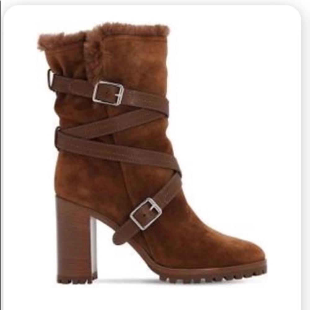 Gianvito Rossi size 39 lined boots